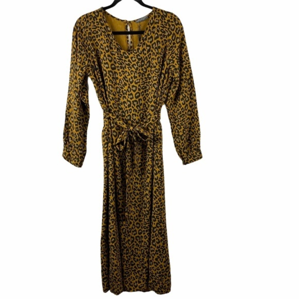 NWT Piazza del Tempio Cheetah Print Dress Medium